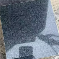 Carrelage en granit noir poli G654 haute densité à faible absorption d'eau pour projets côtiers et villas