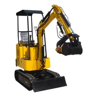 Pièces détachées pour mini-excavatrices neuves de 1 tonne : rotateur inclinable, broyeur à fléaux, pouce hydraulique, rouleau de chenille - Prix