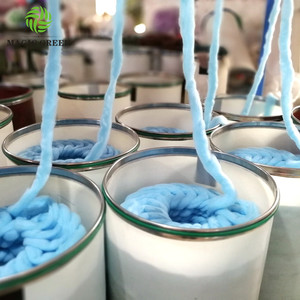 130 Màu Sắc Trong Kho Siêu Chunky Dệt Kim 100% Merino Len Lưu Động Số Lượng Lớn Sợi Tay Đan Ném Chăn ĐAN SỢI - Product Image 3