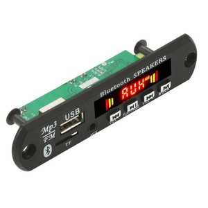 고품질 FM 원격 디코더 보드 모듈 MP3 디코더 보드 모듈 SD 카드 슬롯 USB - Product Image 1