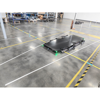 Robot AGV CE entièrement électrique robuste pour le déplacement de véhicules, avec navigation laser SLAM, commande à distance et application, pour le levage, le transfert et le stationnement de voitures