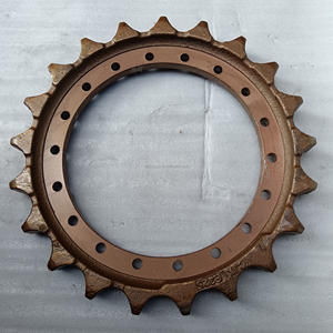 Pièces de train de roulement d'excavatrice 325 pignon 6Y4898 6Y-4898 450 diamètre intérieur 21 dents 18 <span class=keywords><strong>trous</strong></span> - Product Image 5