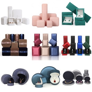 Emballage d'expédition personnalisé pour montres et bijoux pour femmes, coffret cadeau de luxe, boîte à bijoux en papier pour bagues et colliers - Product Image 2