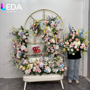 LEDA Wedding Decorations Floral Arrangement Hanging <b>Flowers</b> Blue Artificial Wedding <b>Flowers</b> - Product Image 4