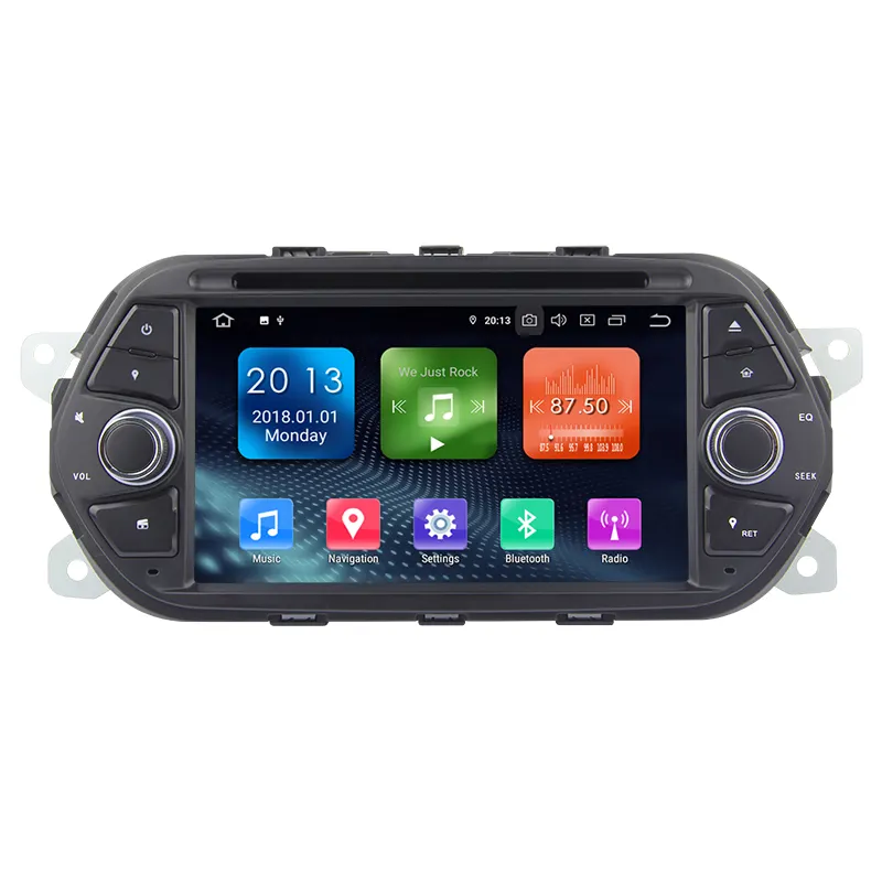 7 "1din rk px3 android 10.0 áudio de carro com 2g ram + 16g rom para fiat tipo/egea/aegea wn7104