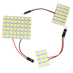 T10 C5W 5050 48 24 12SMD LED 12V Car Interior Panel Lights White Dome Light Reading Lamp Universal Car Trunk Roof Dome Bulbs - Product Image 2