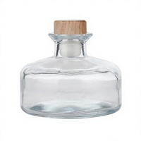 Bouteille en verre de 100 ml au design de timbre vintage, bouteille de vin de 180 ml, bouteille en verre pour aromathérapie, fournitures de décoration