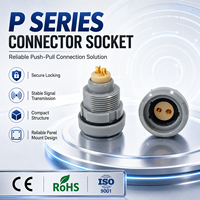 Connecteur circulaire push-pull en plastique série P UHUB, prise 2-14 broches, connecteur médical pour équipement de santé