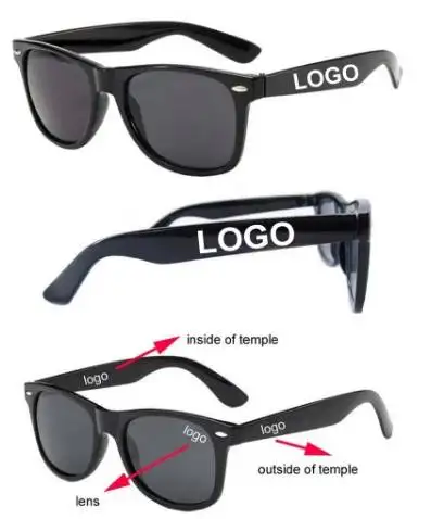 ขายส่งที่กำหนดเองยี่ห้อโพลาไรซ์ Uv400แฟชั่นเฉดสีอาทิตย์แว่นตาผู้ชายผู้หญิงออกแบบโลโก้ของคุณเองออกแบบที่กำหนดเองแว่นกันแดด