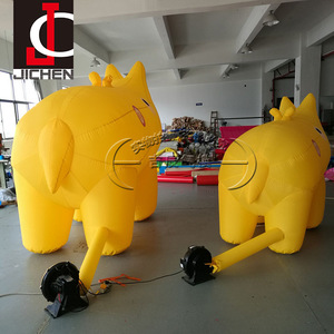 Modèle de hippopotame gonflable Jichen, grande taille, décoration d'événements en plein air, jouet - Product Image 1