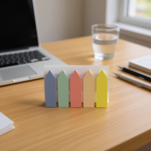 ILAN PET Foglietti Adesivi 44x12mm 20 Fogli 5 Colori a Forma di Punta - Product Image 2