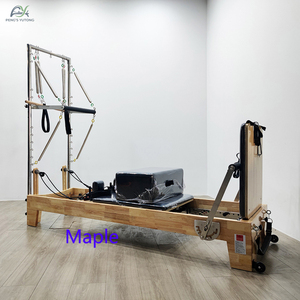 Torre de Pilates de Lujo de Madera de Arce con Diseño de Medio Trapecio para Estudio de Élite: Durabilidad Industrial y Modelado Profesional - Product Image 1