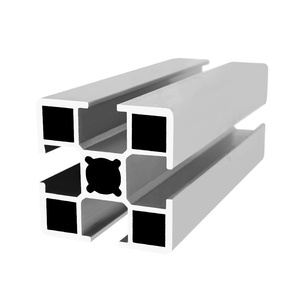 Tubo di alluminio 4040 Standard nazionale attrezzature industriali profilo in alluminio Rack 40*40 alluminio profilo 2.0 spessore - Product Image 6