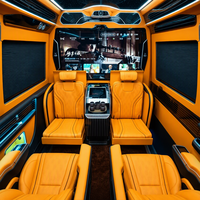 Kit complet d'aménagement intérieur Sprinter Executive : Sièges inclinables électriques, banquette, rideaux de cloisonnement, LHD RHD, d'usine