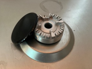 Cuisinière à gaz à 4 brûleurs pour la cuisine Estufa Cuisinière à gaz avec boutons en métal Batterie électrique Source d'alimentation Bon <span class=keywords><strong>prix</strong></span> pour l'extérieur - Product Image 3