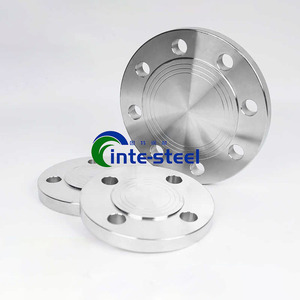 2 3 4 <span class=keywords><strong>6</strong></span> 8 <span class=keywords><strong>inch</strong></span> 304 316 2205 PN10 PN16 DIN 2573 đúc rèn vòng thép không gỉ Carbon mù hàn cổ ren mặt bích - Product Image 1