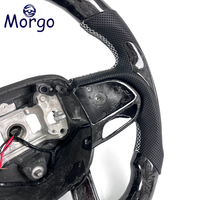 Maßgefertigtes Carbon-Faser-LED-Lenkrad für Dodge Charger Challenger SRT R/T 392 Hellcat für Jeep Grand Grand Cherokee Trackhawk