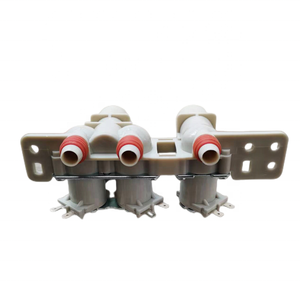 Válvula de entrada de agua para <span class=keywords><strong>lavadora</strong></span> de 12V CC, válvula de alimentación de 3 vías <span class=keywords><strong>LG</strong></span> para el mercado de la India - Product Image 2