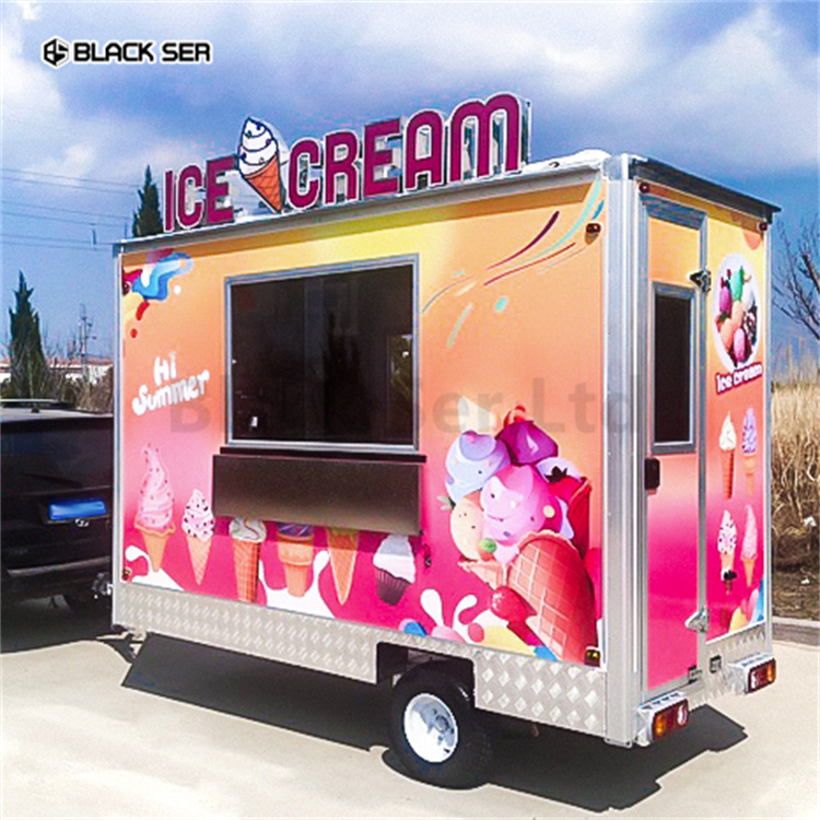 Ice Cream Truck for Sale for European Country One-Stop Service