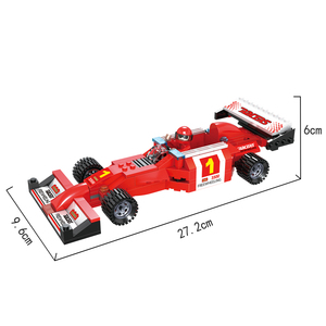 COGO 218 Cái Pullback Sáng Tạo <span class=keywords><strong>DIY</strong></span> Gạch Mô Hình Chơi <span class=keywords><strong>Set</strong></span> Racing Cars Nhựa Giáo Dục Xây Dựng Khối Đồ Chơi Xe Hơi Cho Trẻ Em - Product Image 3