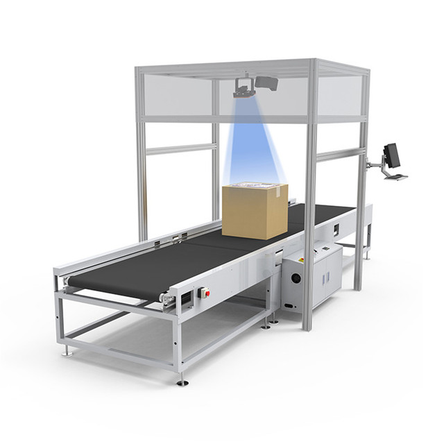 High-Efficiency Dynamic DWS System 2000Parcels/Hour Weigh Scan Dimension Conveyor for Cross-Border Shipping Compliance