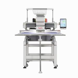 เครื่องเย็บปักถักร้อยด้วยคอมพิวเตอร์แบบ1201E BL รุ่นใหม่หัว1หัว12เข็มสำหรับหมวก/เสื้อผ้าแบนโมโนแกรมเครื่องยนต์ที่มีคุณภาพ - Product Image 2