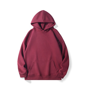 <span class=keywords><strong>Sweat</strong></span>-shirt à capuche en coton 430g personnalisé avec logo pour jeunes filles et garçons, style classique d'automne, coupe ample, unisexe, couleur unie - Product Image 6