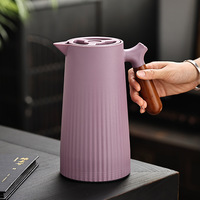Ketel termos kecil portabel gaya Nordic wanita pelapis dalam botol termos air mendidih ketel teh grosir