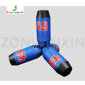 ZONWINXIN fabbrica fornisce attrezzature da Rugby personalizzate da calcio Pop up Tackle manichini 49 "riccio placcatore 4 vie - Product Image 2