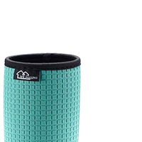 Logo personnalisé 12OZ néoprène refroidissement isolation bière cola soda peut couvrir fermeture éclair pour bouteille tasse ventouses thé pour chaud glacé