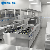 Solusi Desain Peralatan Dapur Restoran Cepat Saji Komersial, Perlengkapan Katering, Peralatan Dapur Komersial