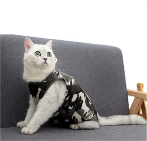 Mono quirúrgico <span class=keywords><strong>para</strong></span> perros y gatos, <span class=keywords><strong>camisa</strong></span> protectora con cuello redondo, alternativa, recuperación quirúrgica - Product Image 3