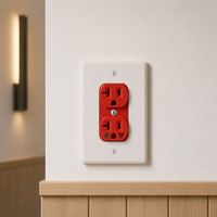 Stoktaki Ürünler Hastane Tipi Priz Çıkışı Çiftli NEMA 5-20R 20A 125V Soket