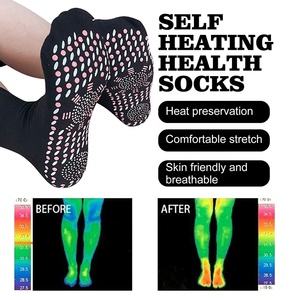 Wholesale Self-heating <strong>Tourmaline</strong> Heating <strong>Socks</strong> Massage Magnetic Therapy Health <strong>Socks</strong> - Product Image 6