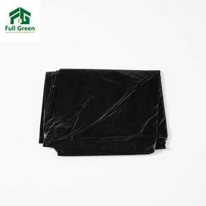 防湿シート PP 建設用シート 200um 4m X 50m 黒色プラスチック フルグリーンカット - Product Image 1