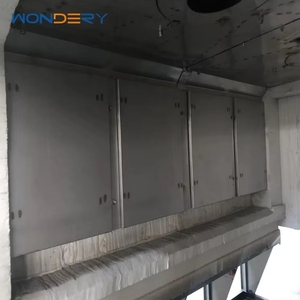 Wondery Chine Fabrication Double <span class=keywords><strong>Chariot</strong></span> Électrique Deux Portes Four De Traitement Thermique De Voiture Fond Bogie Heath Four - Product Image 5