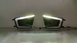 LUMA Nueva Luz Antiniebla LED de Alta Calidad, Luz de Circulación Diurna DRL para Tacoma 2012-2015, Doble Color Blanco Ámbar, Señal de Giro - Product Image 5