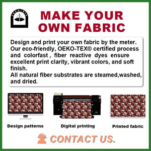 Topoints女性用カスタムフリーロンドン花タナ芝生コットン生地デジタル印刷カスタム服デザイン女の子服 - Product Image 5