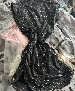Elegantes Vestidos Midi Acampanados para Mujer con Cintura Alta, Volantes, Manga Acampanada, Cuello en V, Estampado de Primavera, Chifón, Casual, Lavable, Maxi - Product Image 5