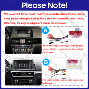 <span class=keywords><strong>Adaptateur</strong></span> de cadre de radio stéréo de voiture AIJIA <span class=keywords><strong>2</strong></span> <span class=keywords><strong>Din</strong></span> pour MAZDA CX-5 2013-2015 12,3 POUCES Android DVD Kit de montage de tableau de bord - Product Image 4