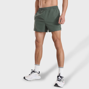 <b>Men's</b> Casual <b>Three</b>-<b>Quarter</b> Basketball Marathon Sports <b>Shorts</b> Quick-Dry Breathable Elastic Mid Waist Solid Color Training <b>Shorts</b> - Product Image 3