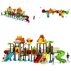 Toboggan en plastique <span class=keywords><strong>d</strong></span>'extérieur pour maternelle, équipement de jeu résidentiel, balançoire de <span class=keywords><strong>garderie</strong></span>, aire de jeux extérieure, structure de jeu jungle - Product Image 6