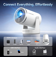 HY320Pro LED Projektör için En Yeni Model Android 14 1080P Taşınabilir Ev Sineması Otomatik Keystone Düzeltme