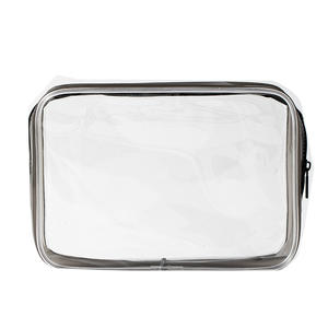 High Quality Customizable Color Custom Logo Travel Transparent <b>Clear</b> Large PVC Cosmetic <b>Bags</b> - Product Image 2