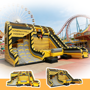 Equipo Inflable Comercial para Pista de Obstáculos Ninja Warrior, Juego de Desafío al Aire Libre para Parques de Diversiones - Product Image 3