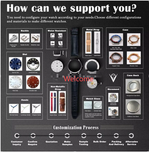 고품질 맞춤 브랜드 클래식 패션 비즈니스 스포츠 남성용 기계식 시계 - Product Image 6