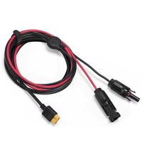 Câble de charge solaire Lede avec connecteur adaptateur XT60 faisceau de câblage de panneau solaire isolé en PVC pour l'électronique et les appareils ménagers