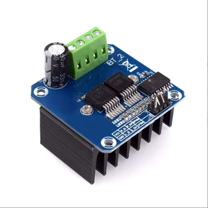 BTS7960 43A Hochleistungs-IBT2-Motortreiber-System Elektronikplatine Modul DIY Smart Car Halbleiter-Kühler für Arduino - Product Image 1