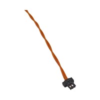 Konektor Krimping Kawat ke Papan Hirose DF53 0.6mm Harness 2 Sirkuit 32 AWG untuk Perangkat yang Dapat Dipakai dan Perangkat Medis