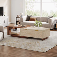Table basse haut de gamme Design moderne de meubles de maison de qualité portable en gros de Chine